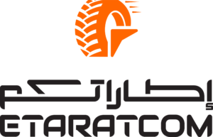 الشعار الرسمي لمتجر إطاراتكم - Etaratcom Logo Full Color